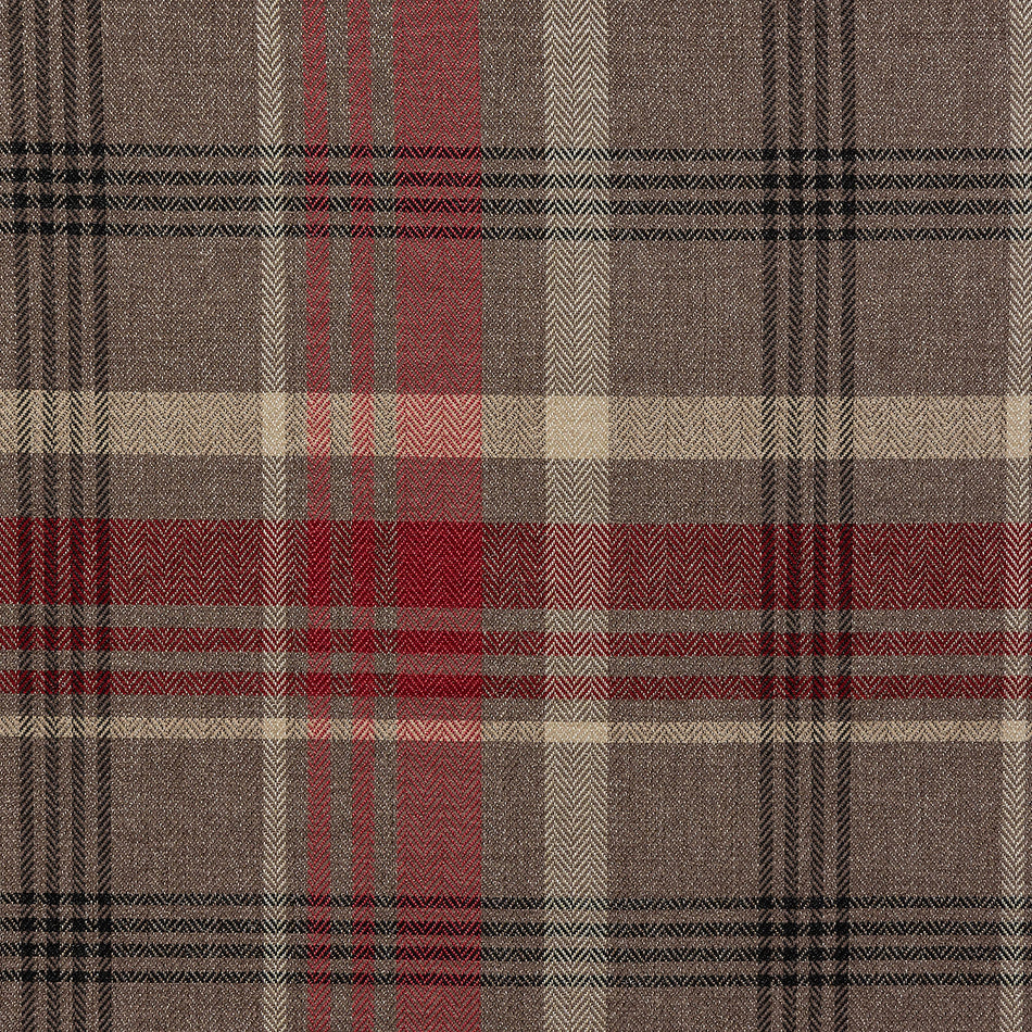 Porter & Stone Fontainebleau Melrose Red Fabric