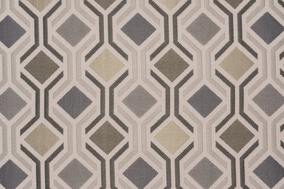 Porter & Stone Gingko Mosaic Dove Fabric