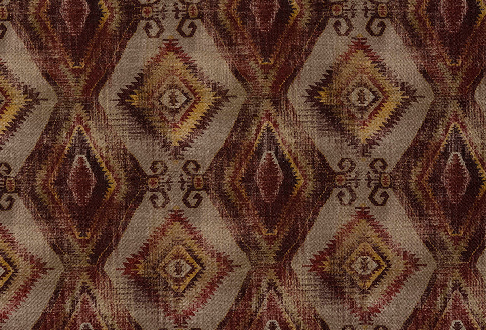 Porter & Stone Santa Cruz Santa Cruz Rosso Fabric