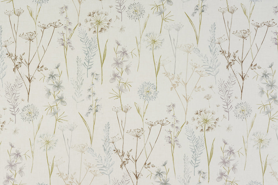 Porter & Stone Wild Flower Wild Flower Wedgewood Fabric