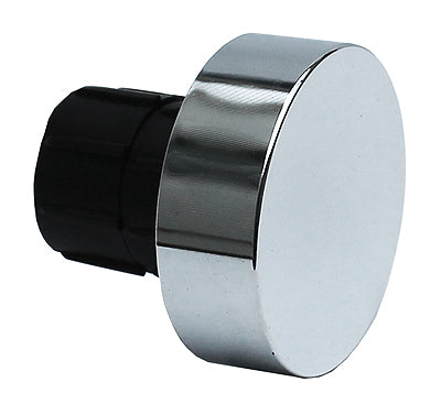 Speedy Poles Apart 28mm Finials only, Chrome, Eton