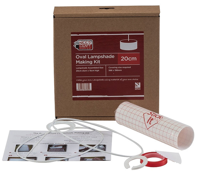 Needcraft 20cm Oval Lampshade Kit