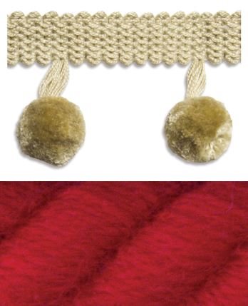 Troynorth Cosmos Supernova Pom Pom Fringe, Red Giant