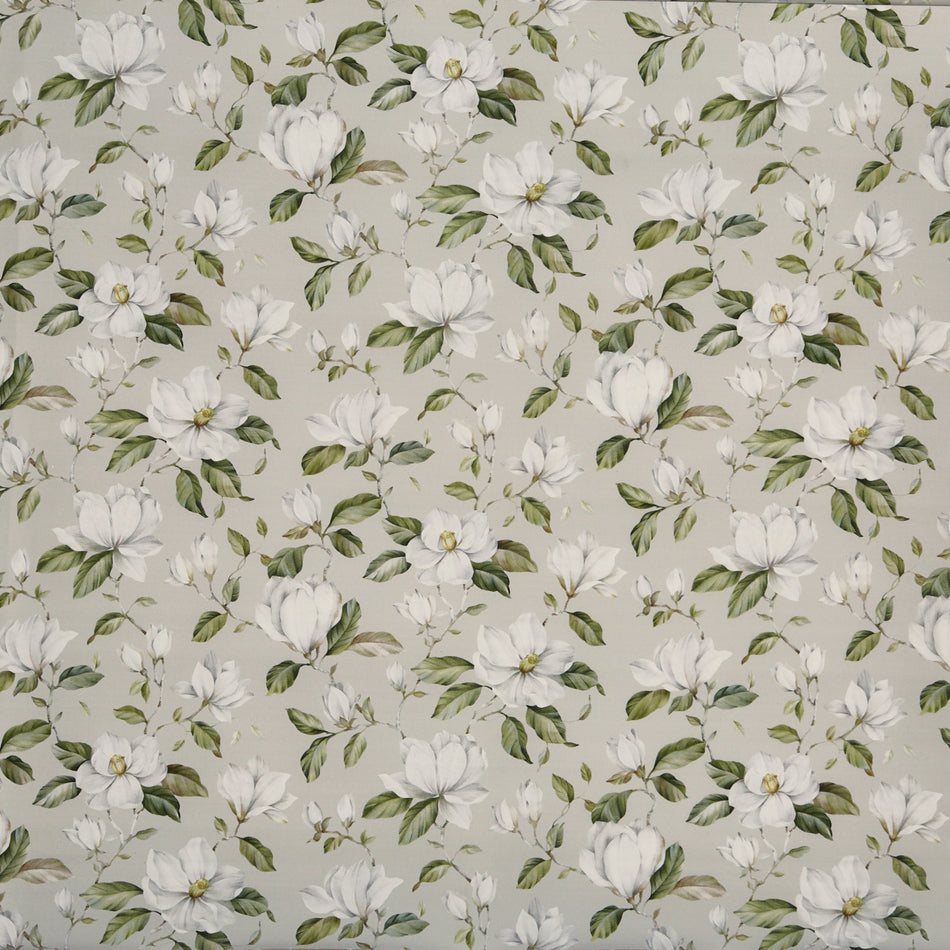Prestigious Grand Botanical Magnolia Pebble Fabric