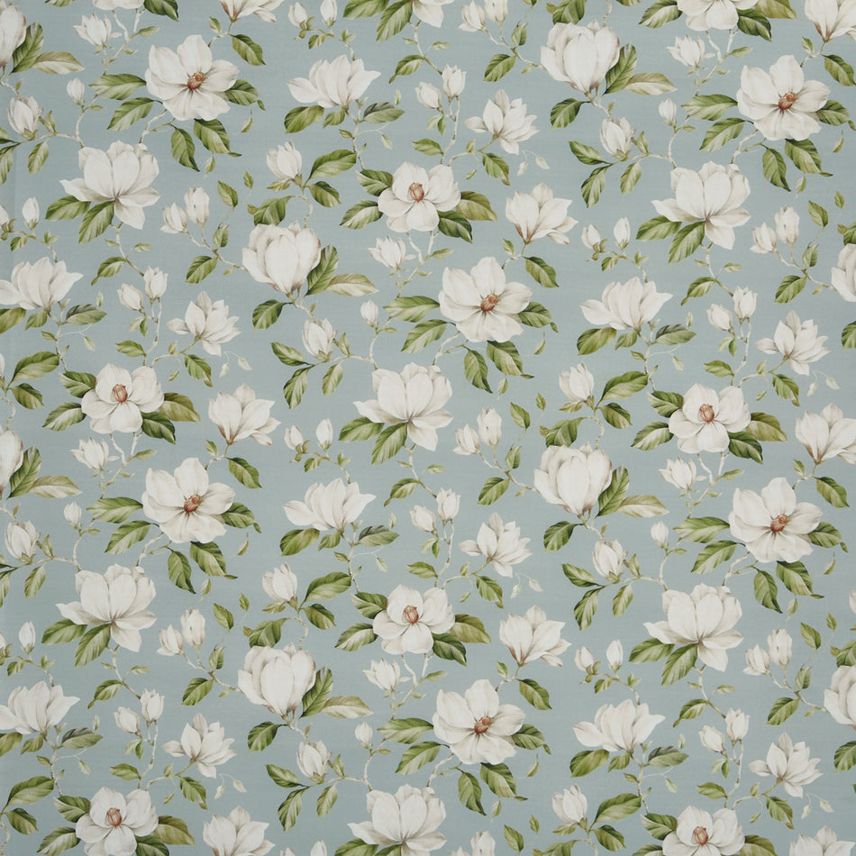 Prestigious Grand Botanical Magnolia Porcelain Fabric