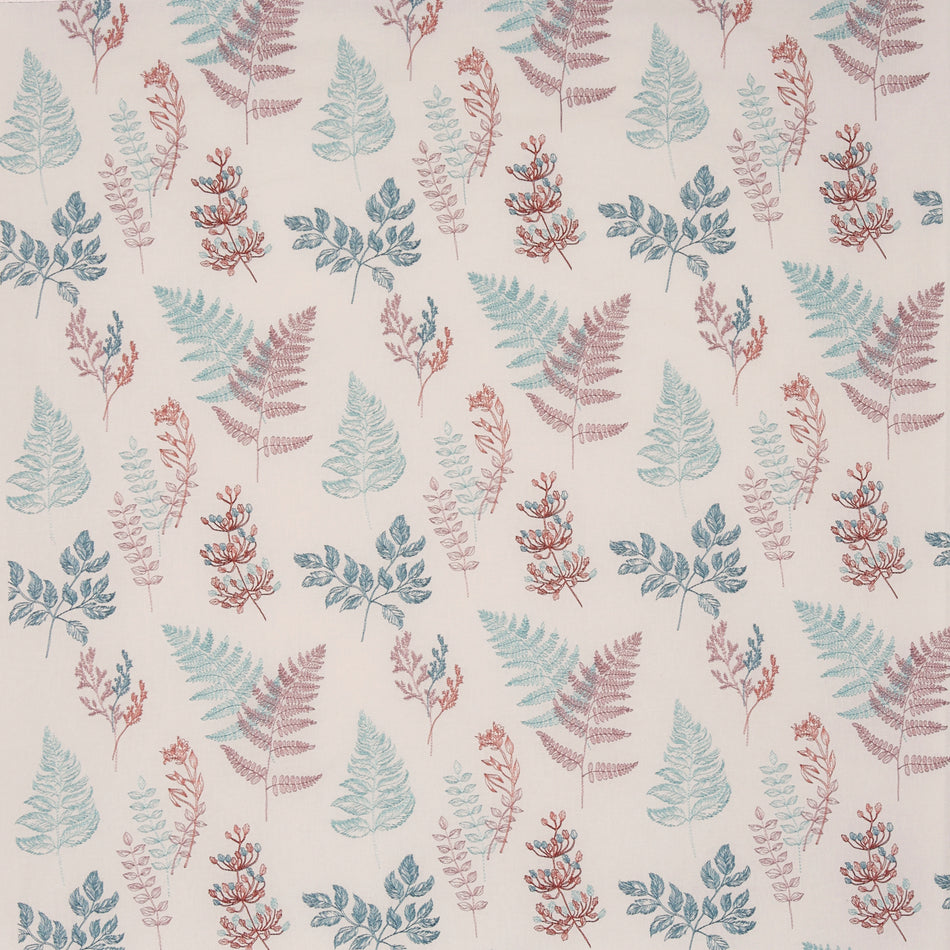 Prestigious Grand Botanical Sprig Rose Water Fabric