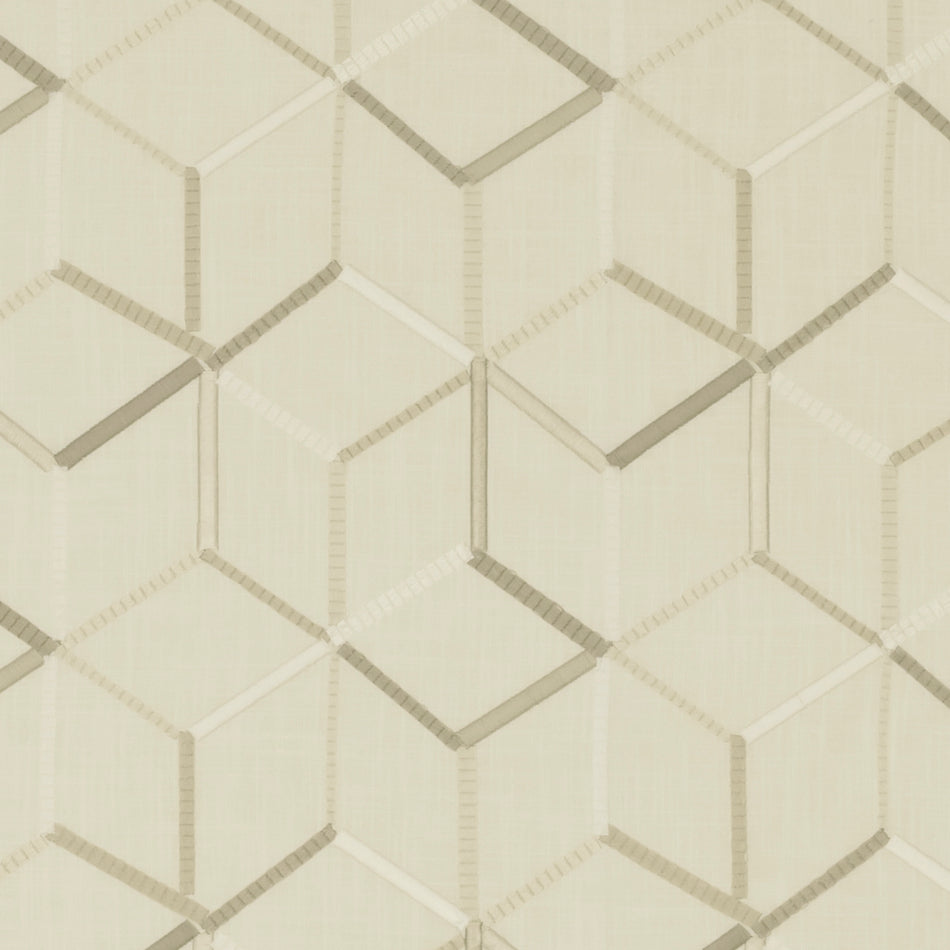 Clarke & Clarke Origins Linear Ivory Fabric