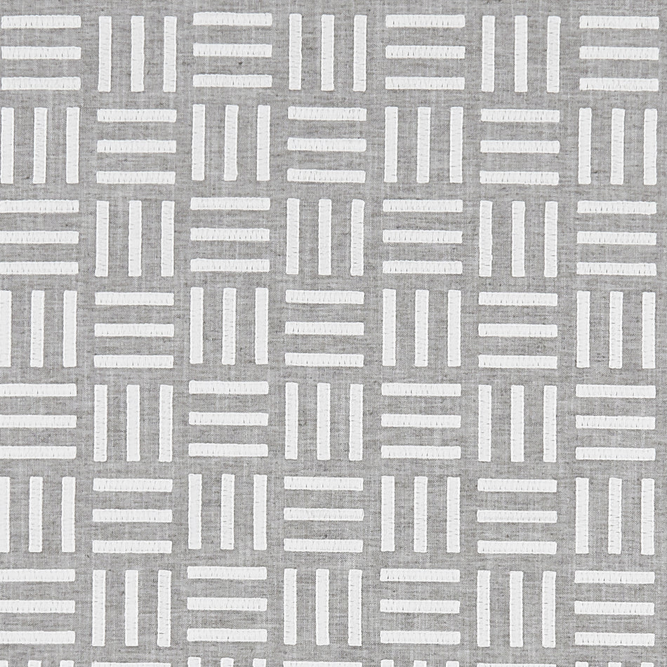 Clarke & Clarke Origins Parallel Charcoal Fabric