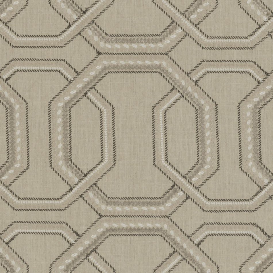 Clarke & Clarke Origins Repeat Linen Fabric
