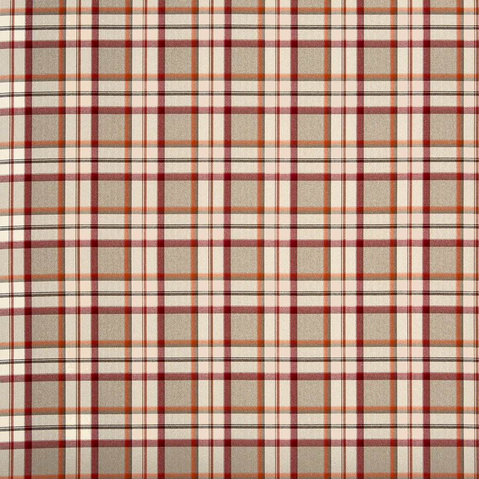 Prestigious Textiles Heritage Hatfield Cranberry Fabric