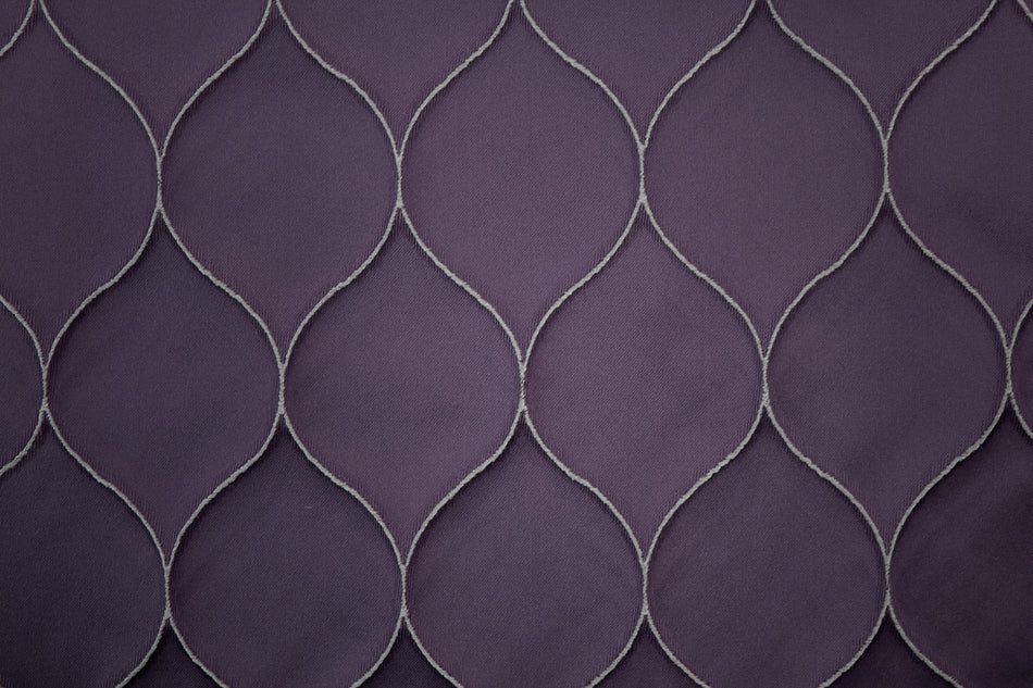 Ashley Wilde Essential Weaves Bazely Amethyst Fabric