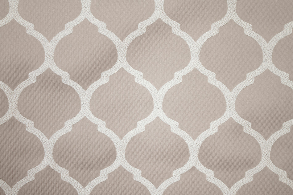 Ashley Wilde Essential Weaves Camley Oyster Fabric