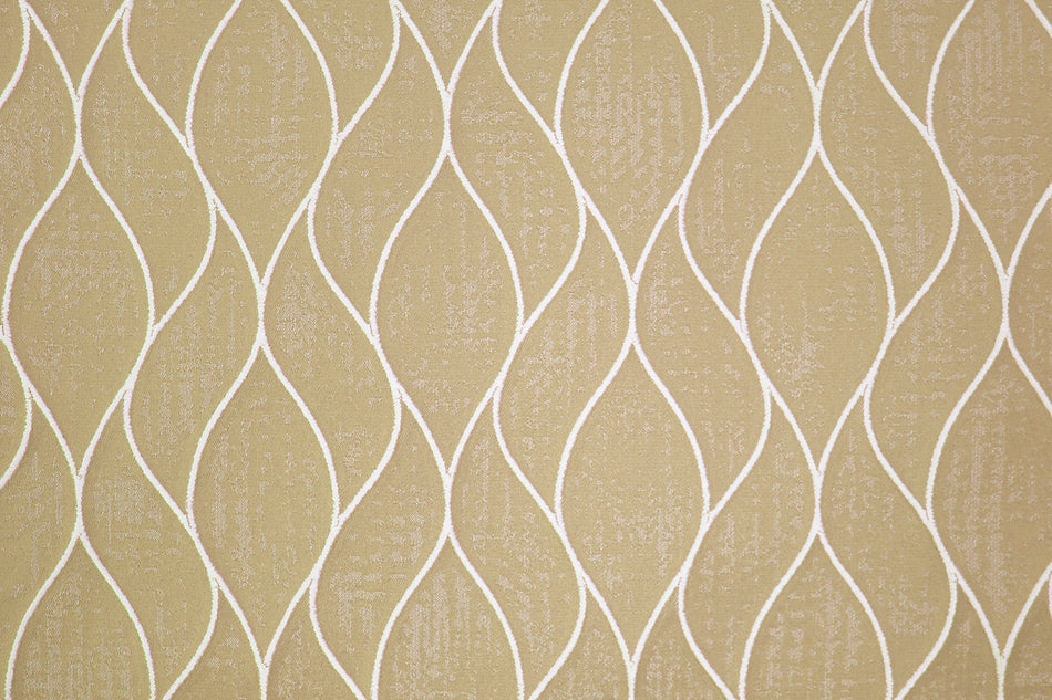 Ashley Wilde Essential Weaves Romer Gold Fabric
