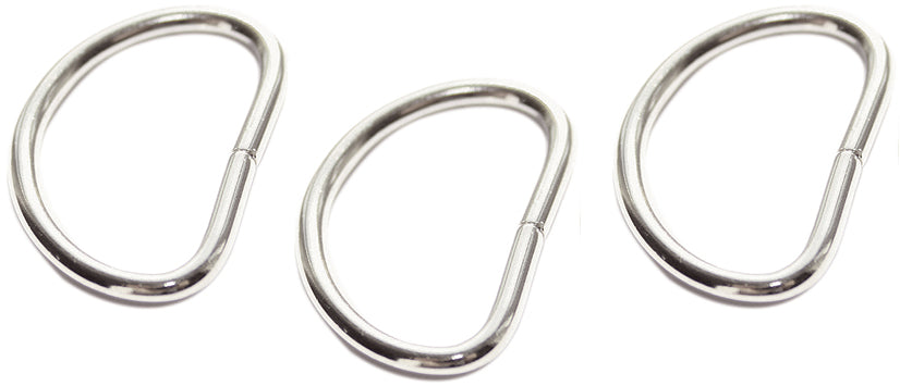 Jones Nickel D-Rings