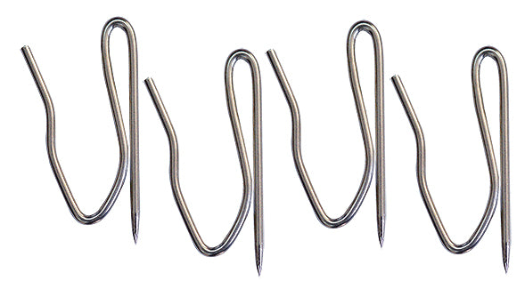 Jones Metal Curtain Pin Hooks