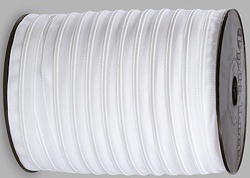Coats No.5 Optilon Continuous Zipping 6mm, White