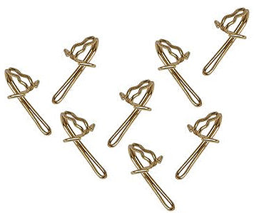 Speedy Brass Curtain Hooks