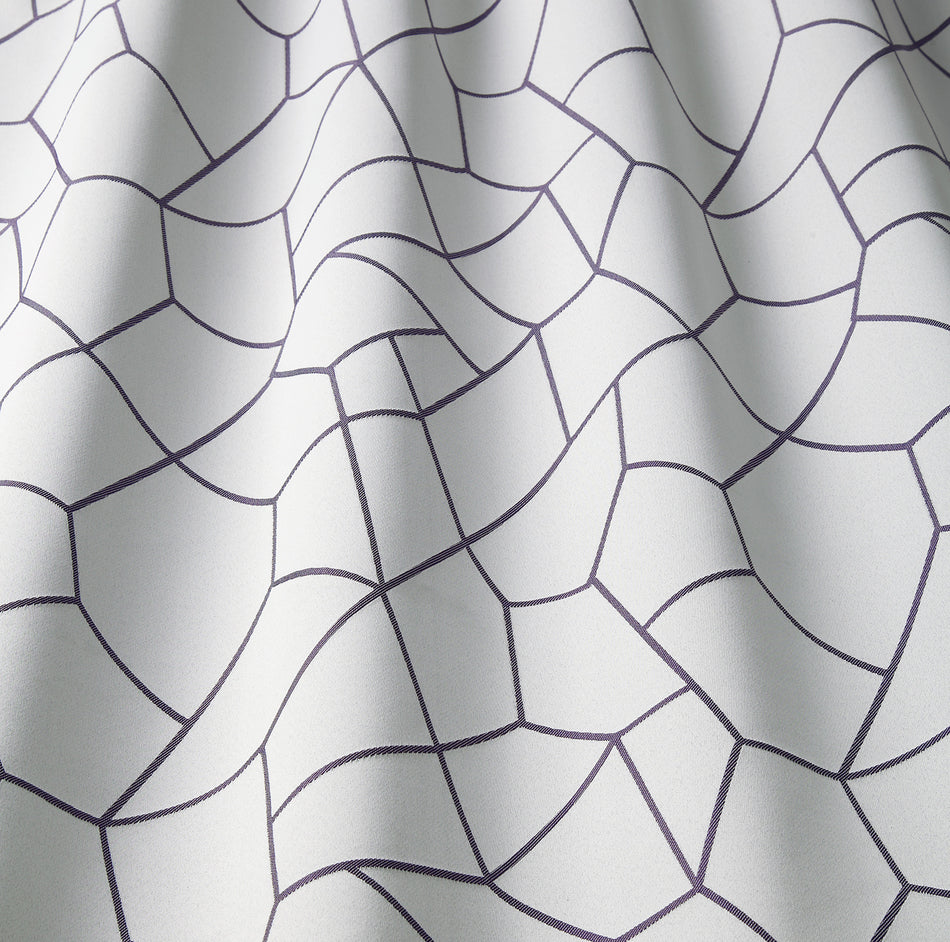 Iliv Expression Abstract FR Aubergine Fabric