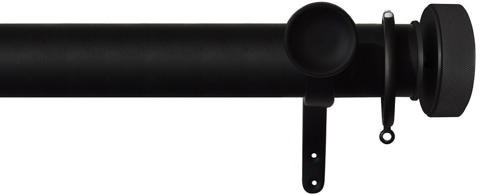 Jones Esquire 50mm Pole Carbon Black, Etched Disc