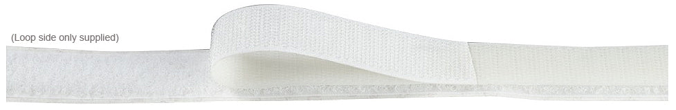 Texacro Self Adhesive Loop Velcro 16mm, 20mm, 25mm, 50mm, White