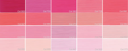Gutermann Sew-all Thread (Ticket 100), Pinks