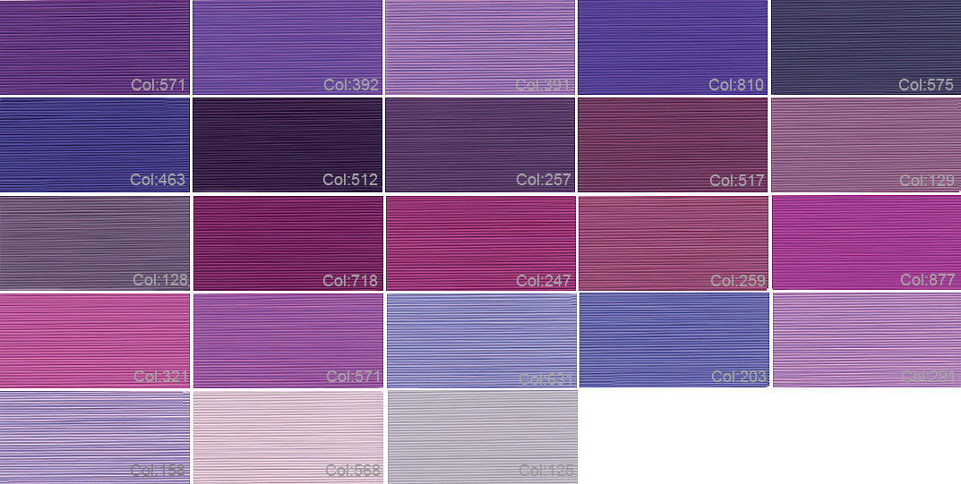 Gutermann Sew-all Thread (Ticket 100), Purples