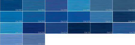 Gutermann Sew-all Thread (Ticket 100), Blues