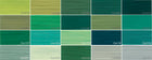 Gutermann Sew-all Thread (Ticket 100), Greens