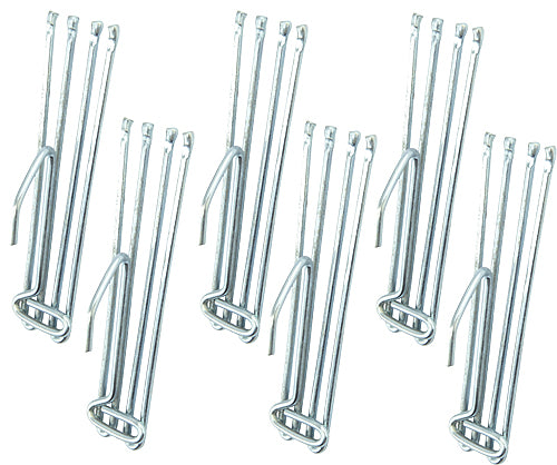 Hallis Short Pleat Long Neck Curtain Hooks