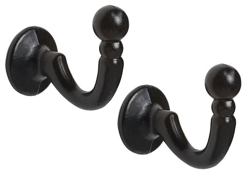 Speedy Palma Curtain Tieback Hooks, Black
