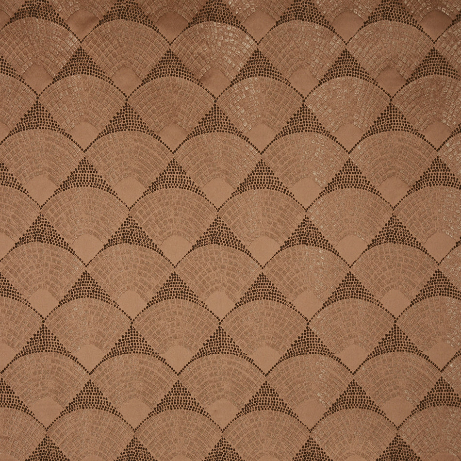 Prestigious Dimension Weaves Radiate Copper Fabric