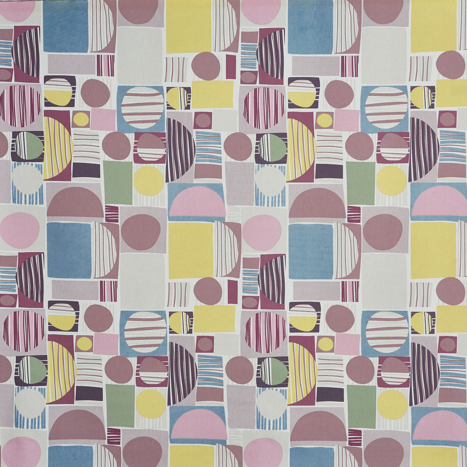 Prestigious Textiles Collage Carrie Violet Fabric