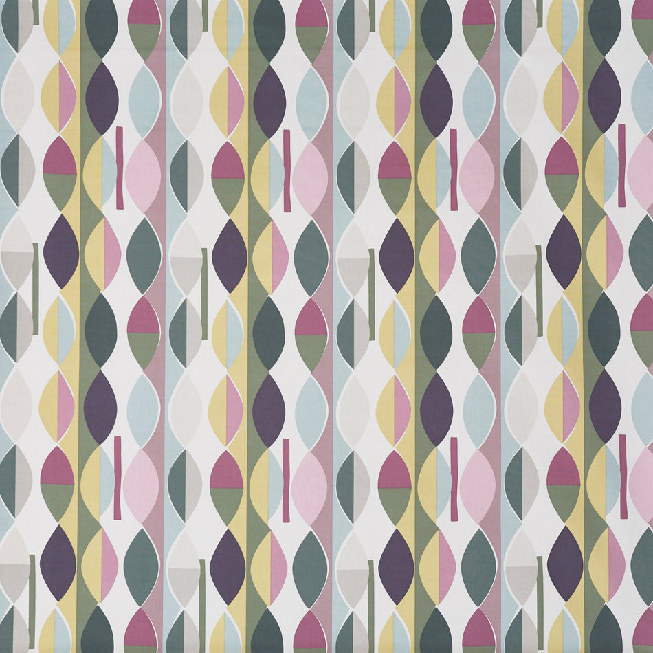 Prestigious Textiles Collage Mabel Violet Fabric