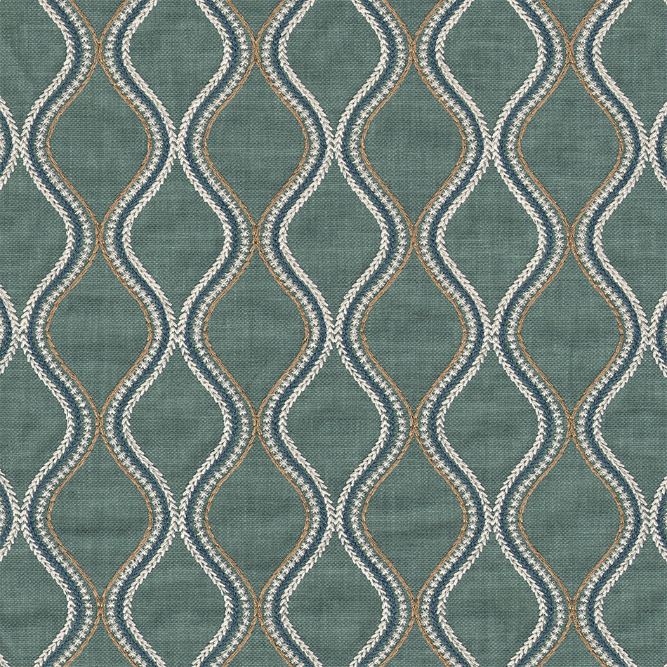 Beaumont Textiles Tropical Aruba Jade Fabric