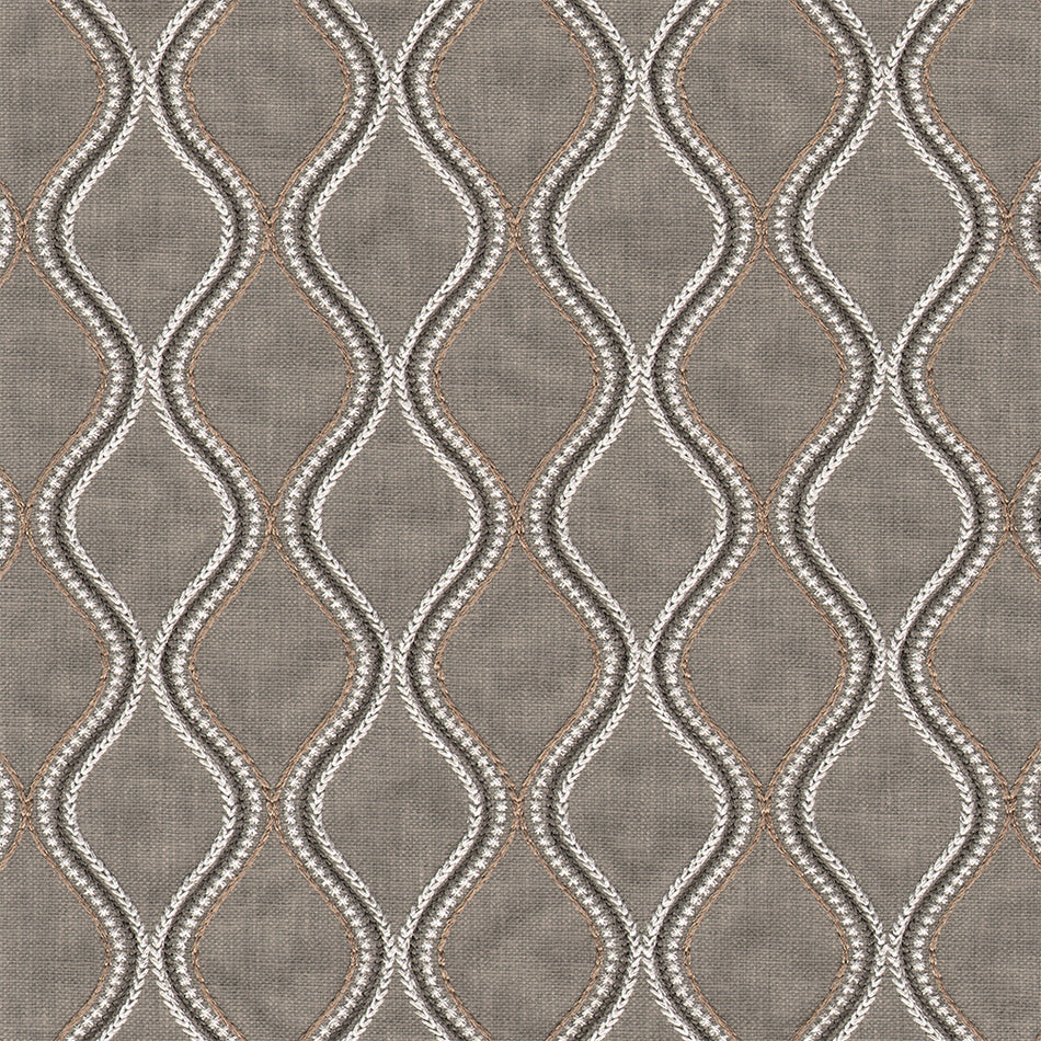 Beaumont Textiles Tropical Aruba Taupe Fabric