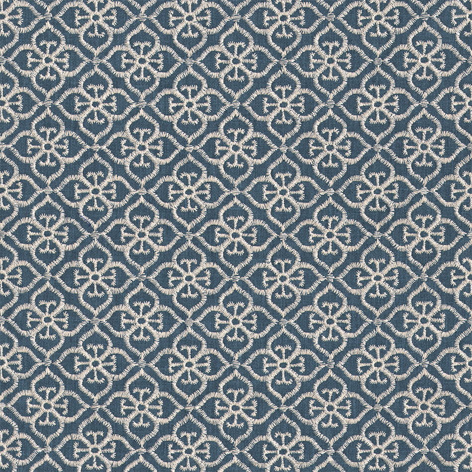 Beaumont Textiles Tropical Calypso Blue Fabric