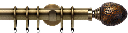 Speedy 35mm Poles Apart IDC Metal Pole Antique Brass, Alexia