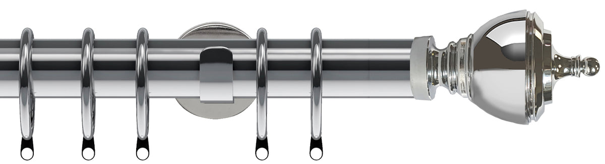 Speedy 35mm Poles Apart IDC Metal Pole Chrome  Vienna