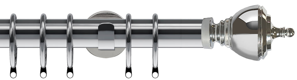 Speedy 35mm Poles Apart IDC Metal Pole Chrome  Vienna