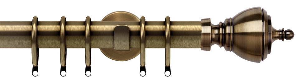 Speedy 35mm Poles Apart IDC Metal Pole Antique Brass, Vienna
