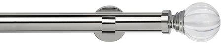 Speedy 35mm Poles Apart IDC Metal Eyelet Pole Chrome, Segmented Ball
