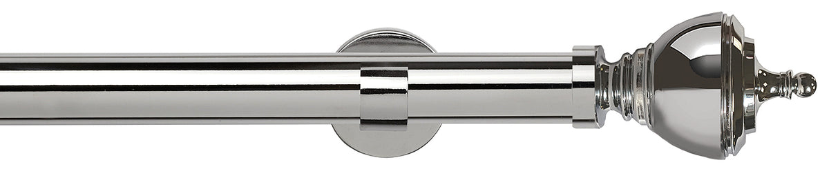 Speedy 35mm Poles Apart IDC Metal Eyelet Pole Chrome, Vienna