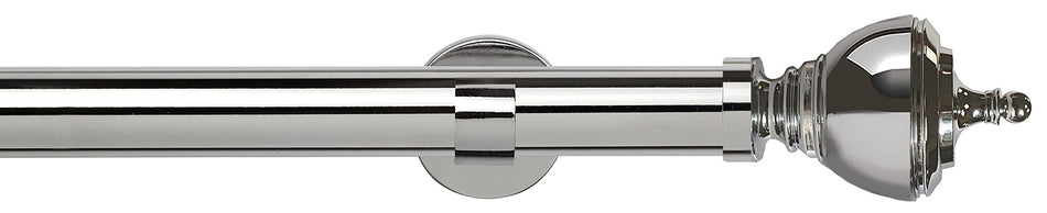 Speedy 35mm Poles Apart IDC Metal Eyelet Pole Chrome, Vienna