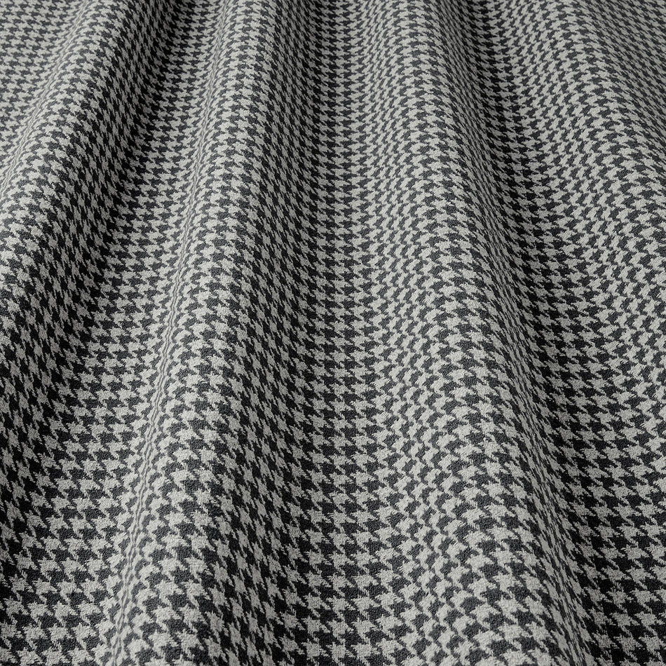 Iliv Brodie Houndstooth Pewter FR Fabric