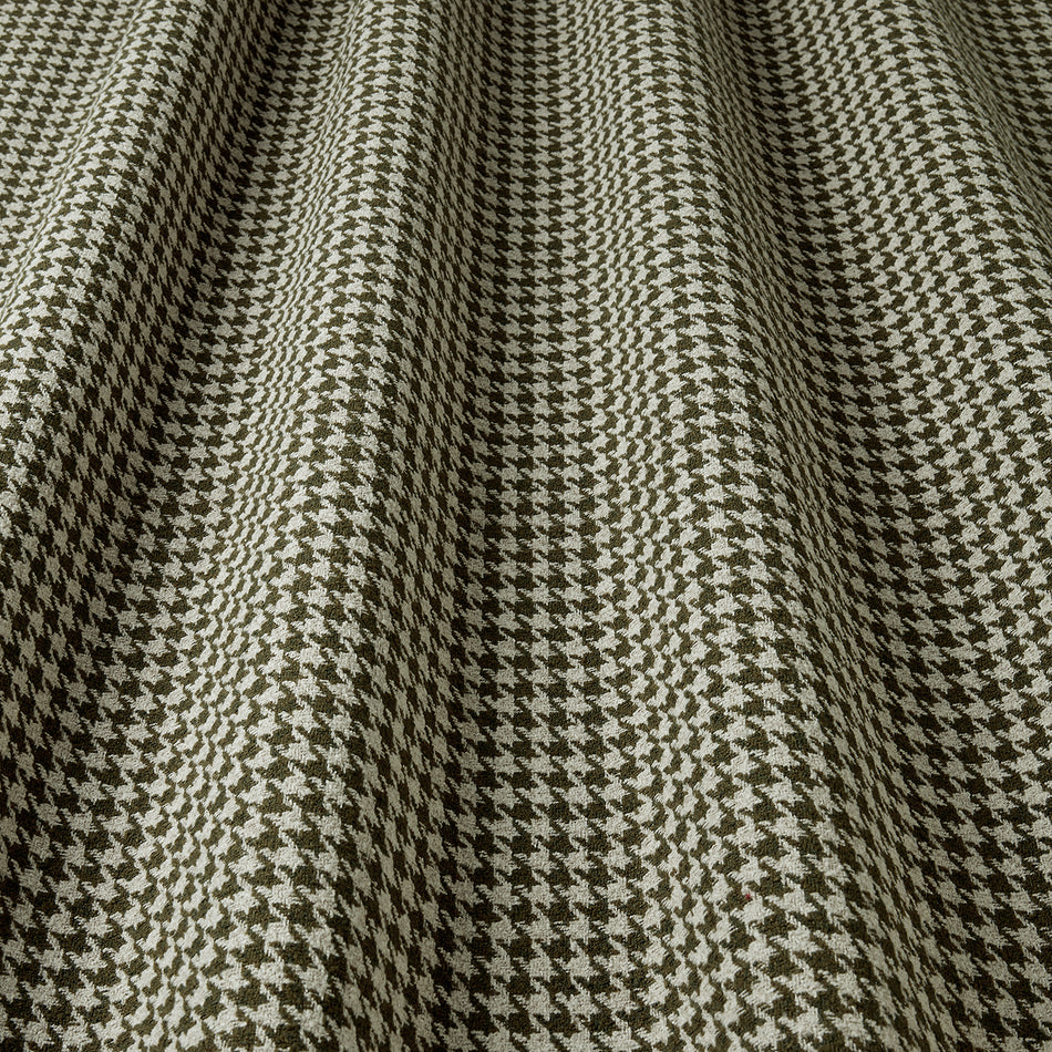 Iliv Brodie Houndstooth Moss FR Fabric