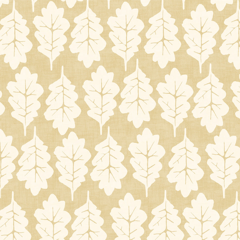 Iliv Imprint Oak Leaf Ochre Fabric