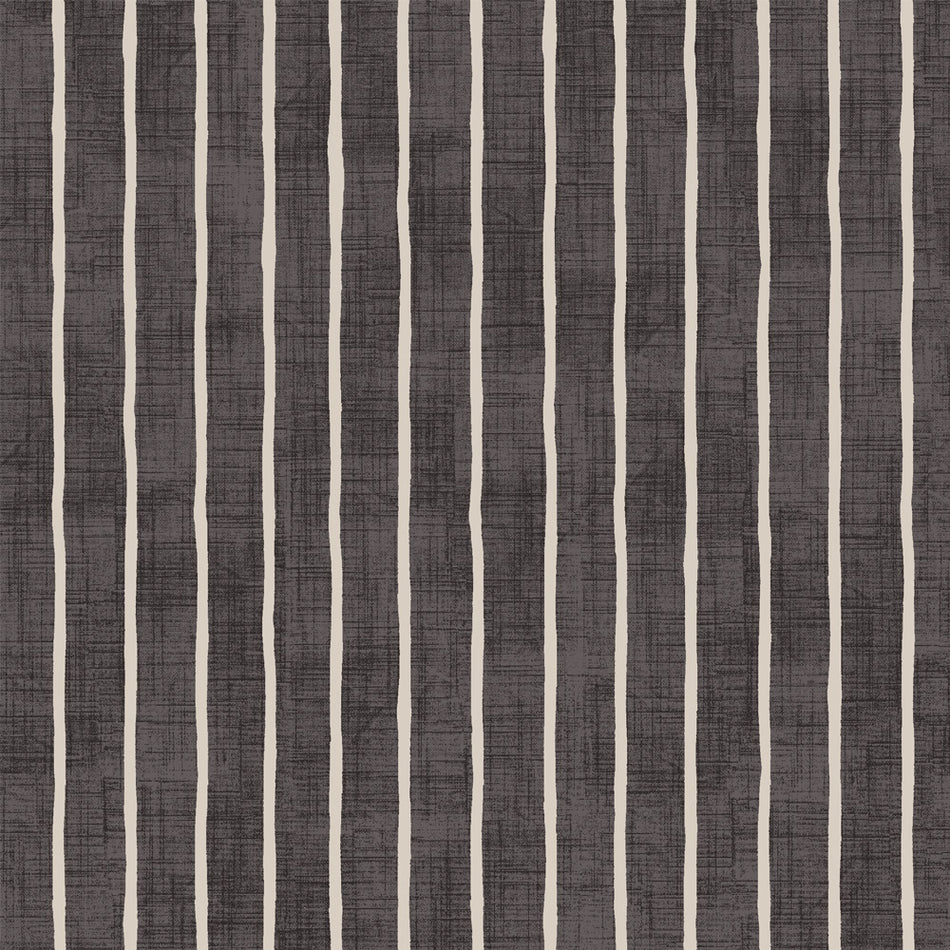 Iliv Imprint Pencil Stripe Ebony Fabric