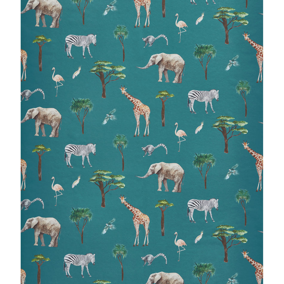 Prestigious Textiles Big Adventure Safari Park Reef Wallpaper