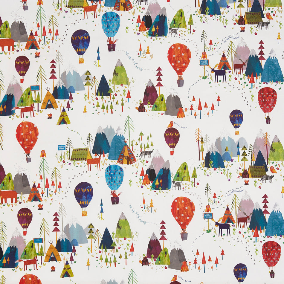 Prestigious Textiles Big Adventure Away We Go Jungle Fabric