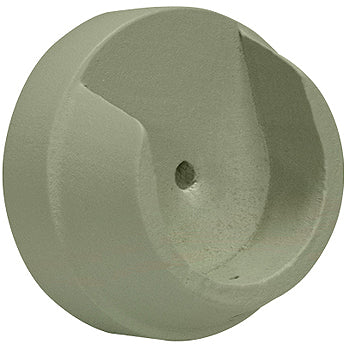 Renaissance Natur Shades 35mm Wood Curtain Pole Recess Bracket, Stone Grey